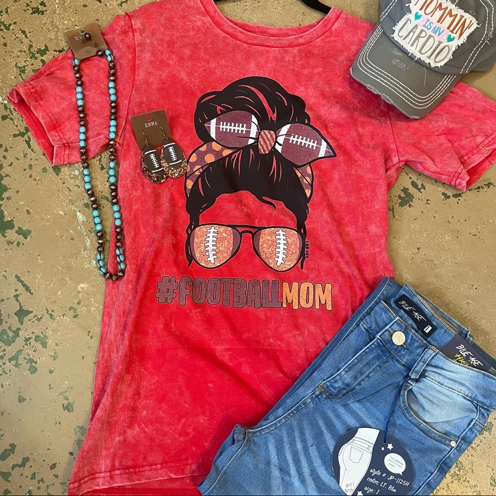 Football Mom Tee